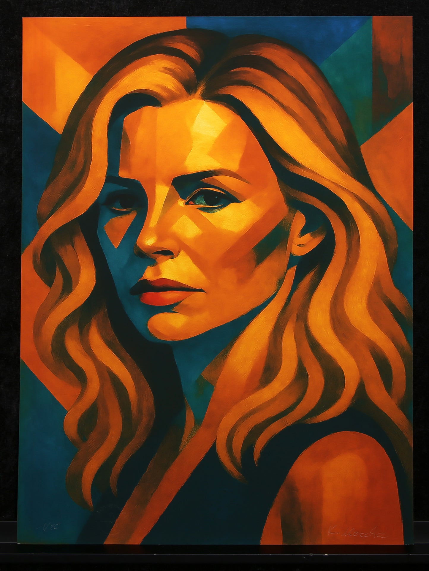 Moccha, Karmen - Kim Basinger - Giclée/Hahnemühle - handsigniert