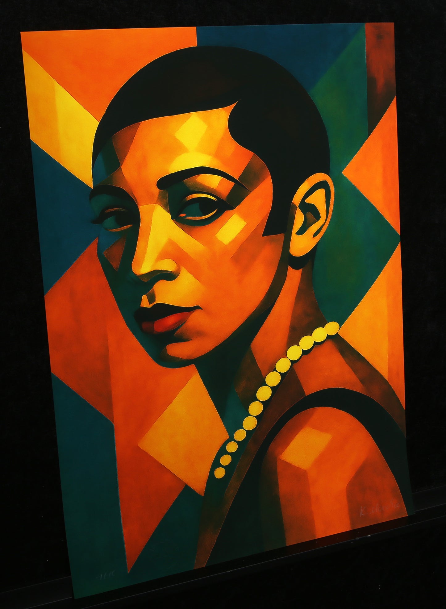 Moccha, Karmen - Josephine Baker - Giclée/Hahnemühle - handsigniert