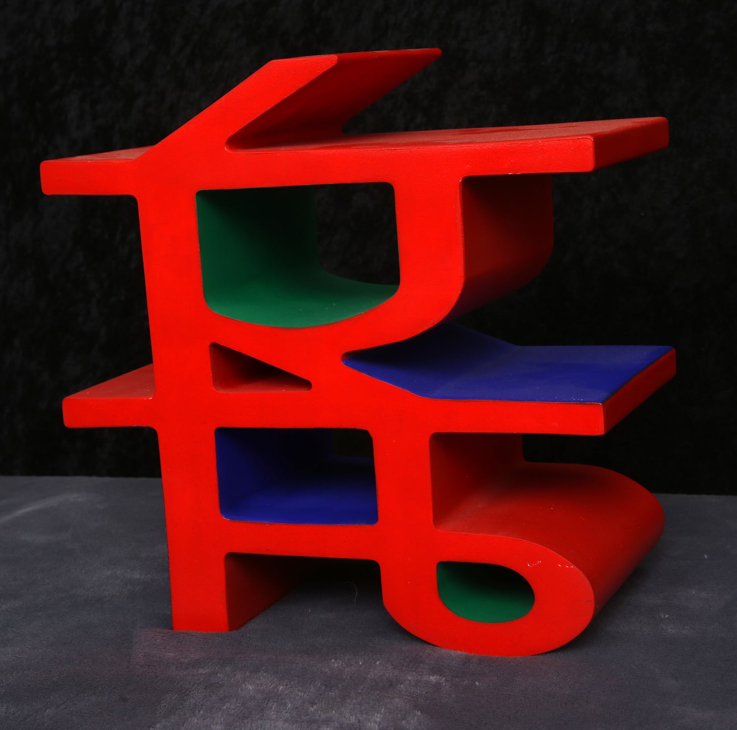 Indiana, Robert - LOVE / PREM - Ceramic sculpture, 2007 - signed
