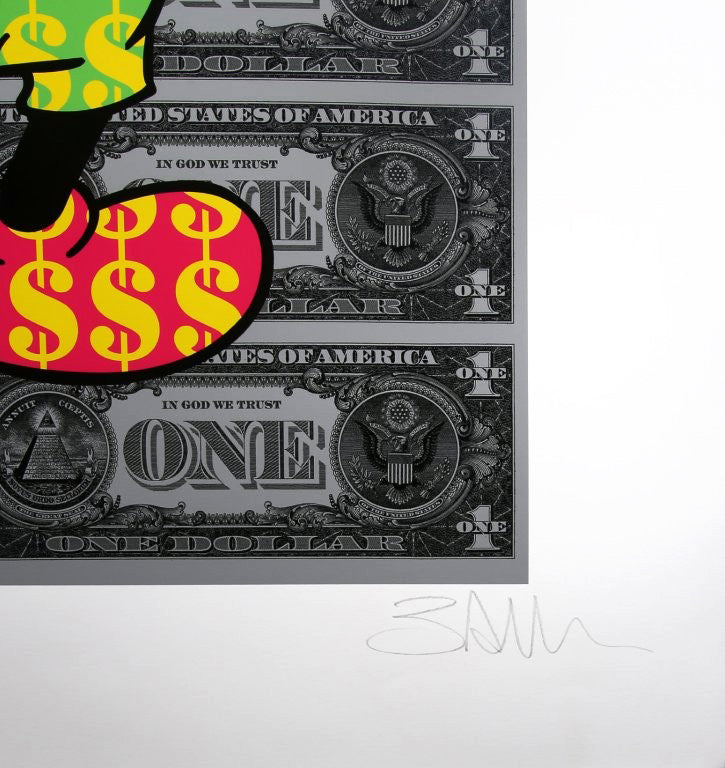 Allen, Ben - Monster Mickey (Black)-EA - Deluxe - Giclée - hand signed