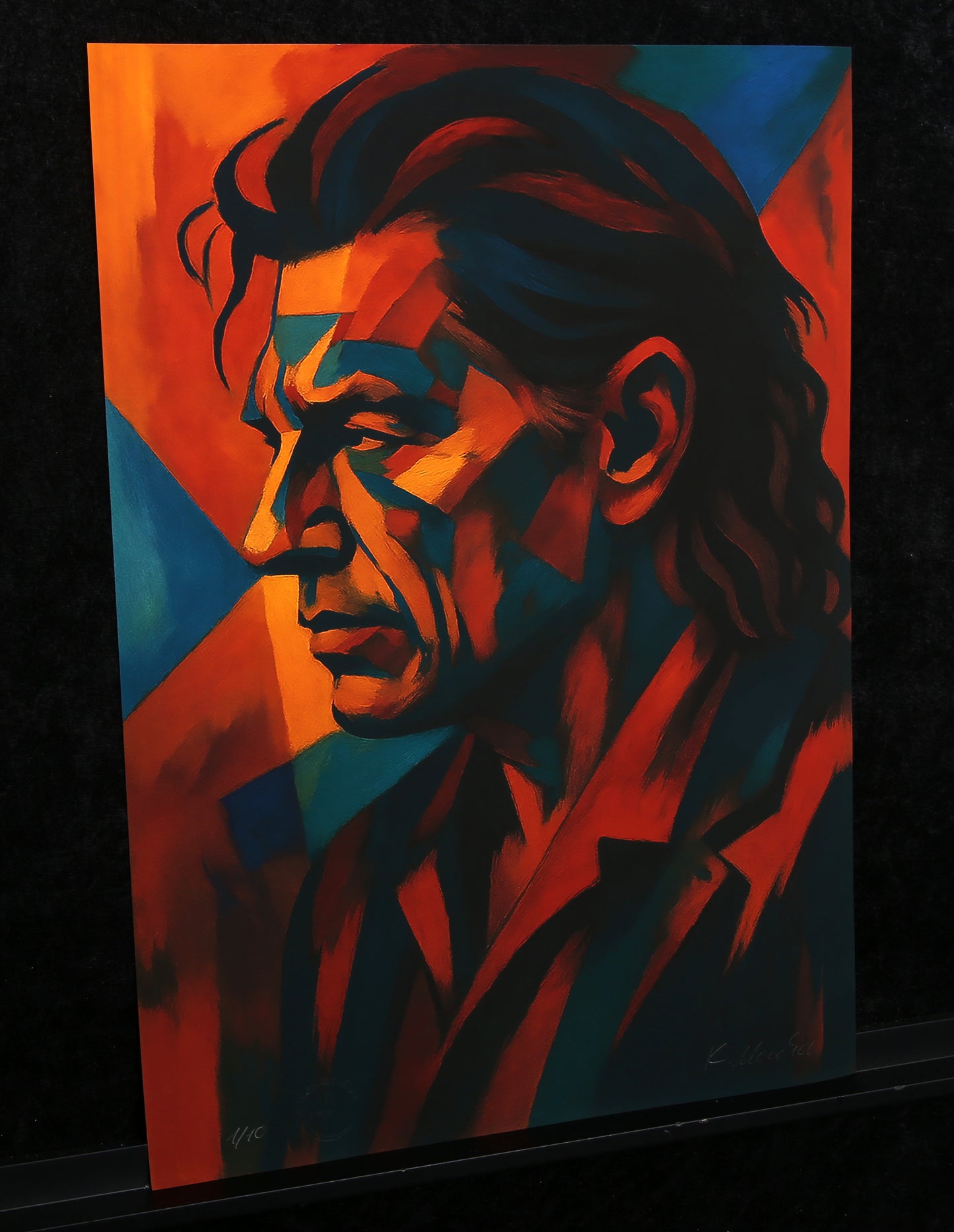 Moccha, Karmen - Mickey Rourke - Giclée/Hahnemühle - signé à la main