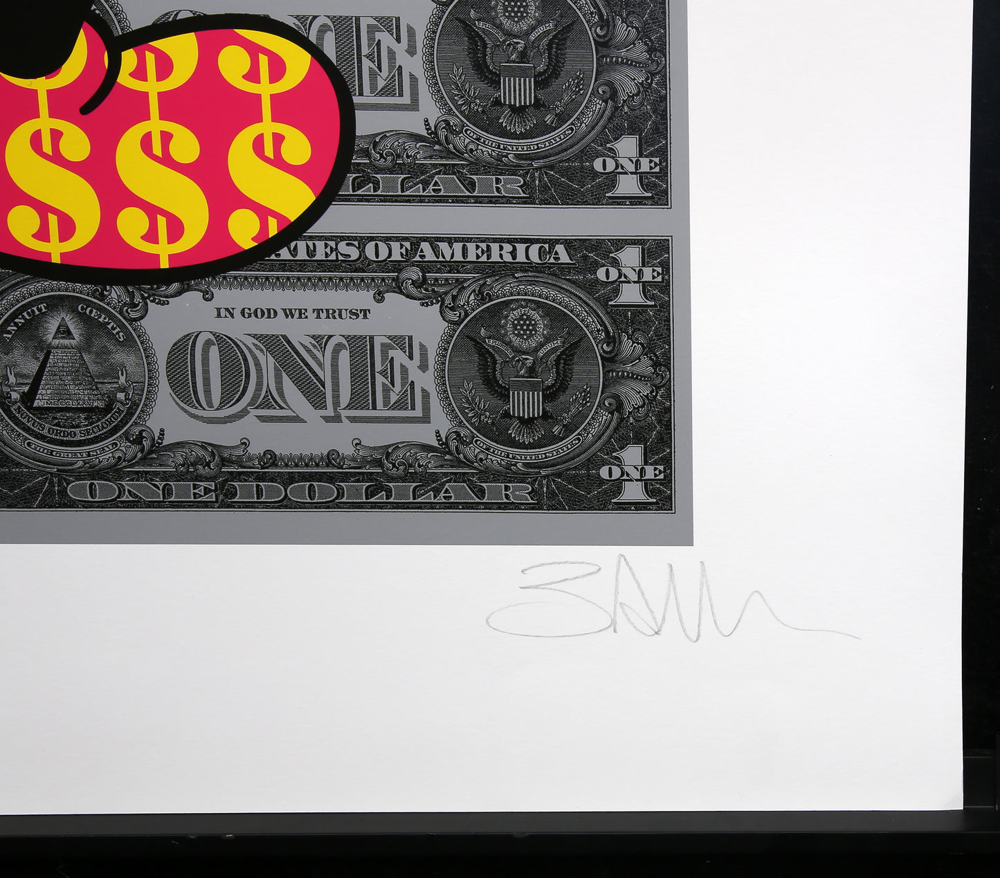 Allen, Ben - Monster Mickey (Noir) - Deluxe - Giclée - signé à la main