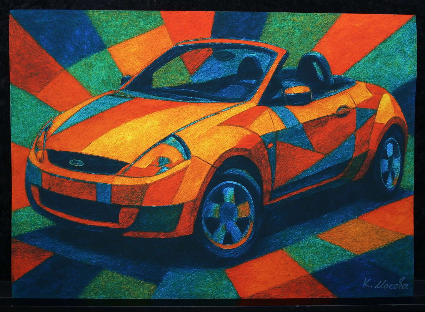 Moccha, Karmen - Ford StreetKa - Giclée/Hahnemühle - handsigniert