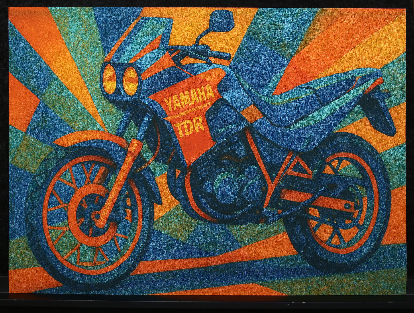 Moccha, Karmen - YAMAHA TDR - Giclée/Hahnemühle - signé à la main