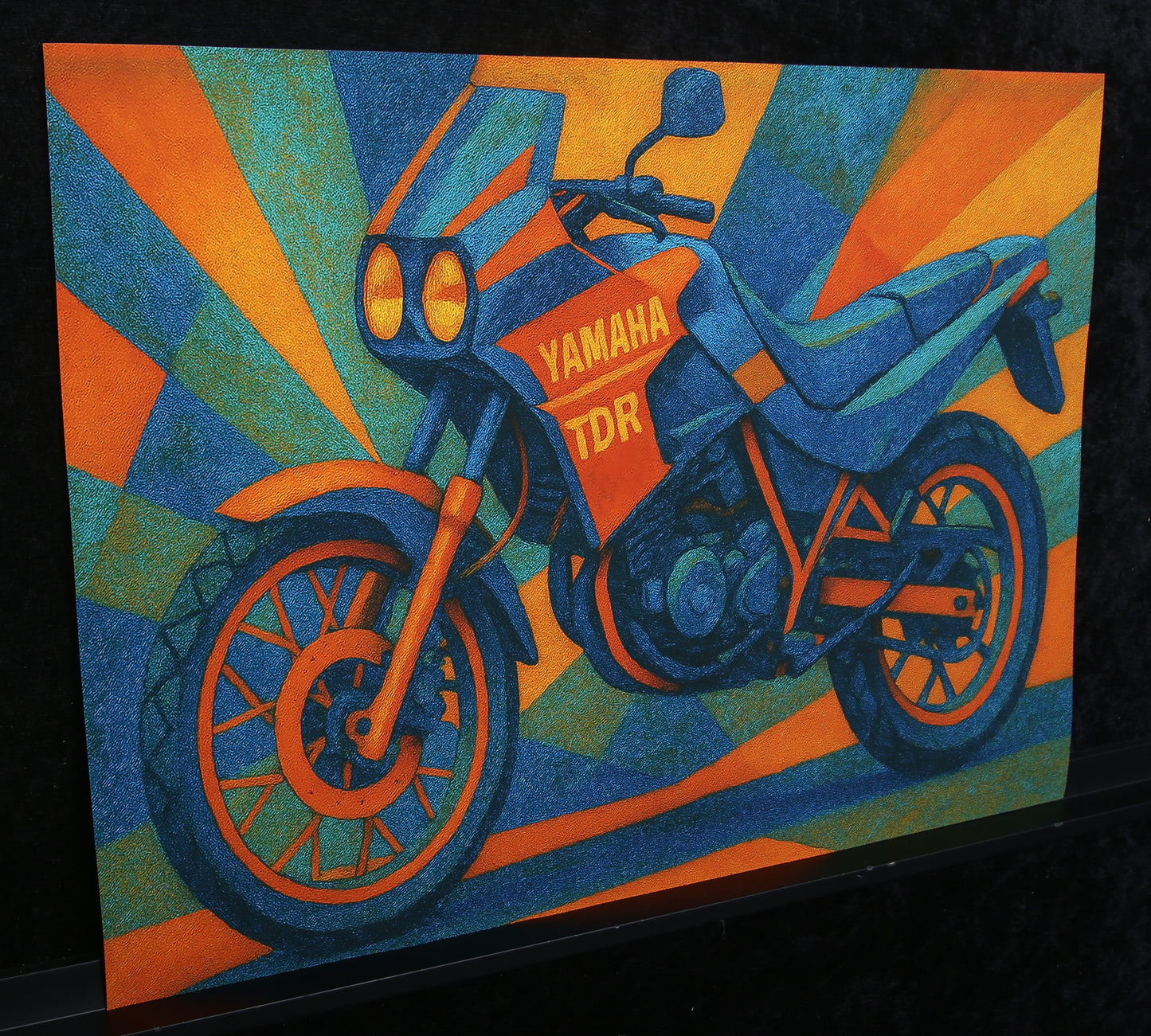 Moccha, Karmen - YAMAHA TDR - Giclée/Hahnemühle - signé à la main