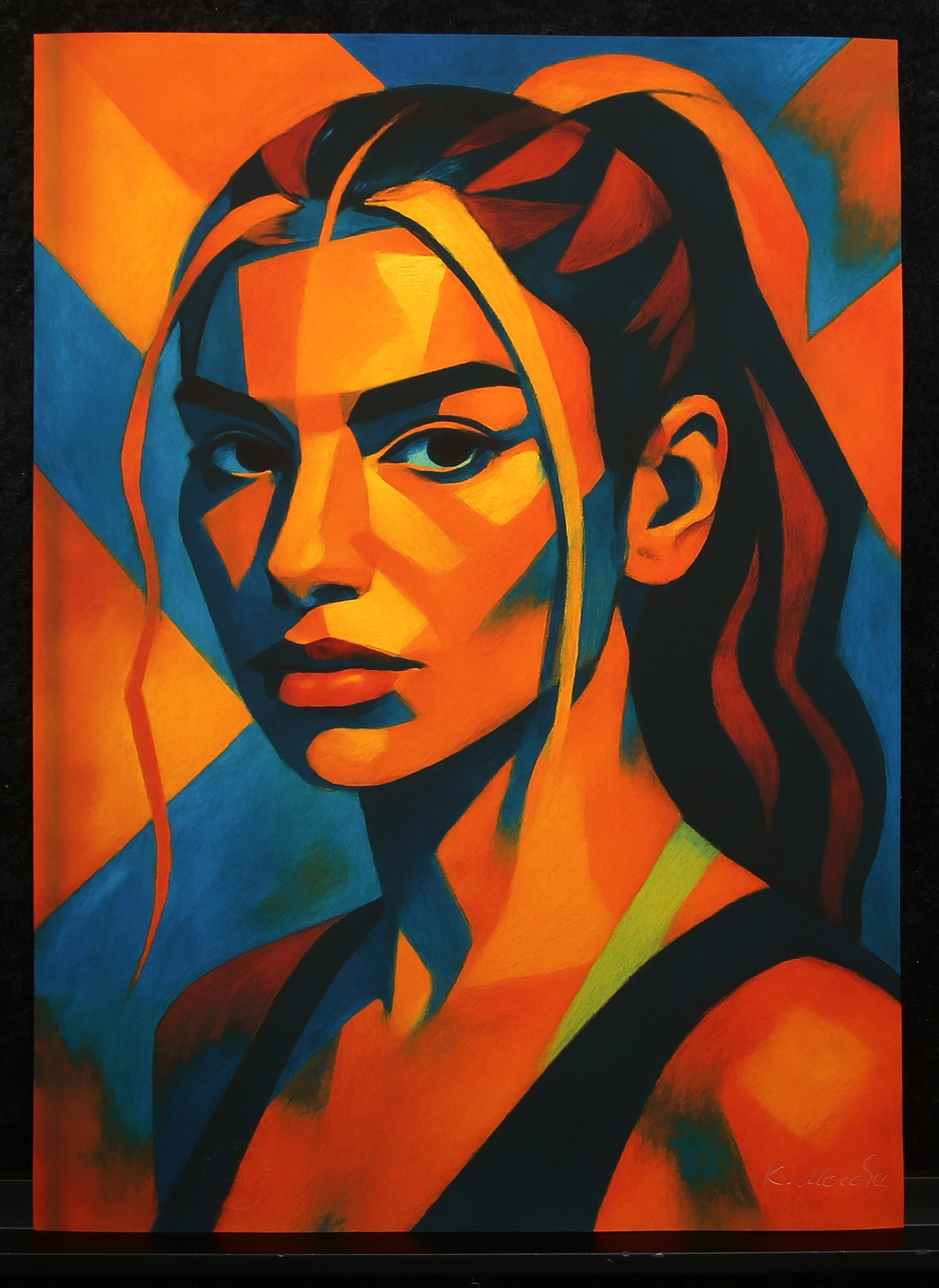 Moccha, Karmen - Dua Lipa - Giclée/Hahnemühle - signé à la main