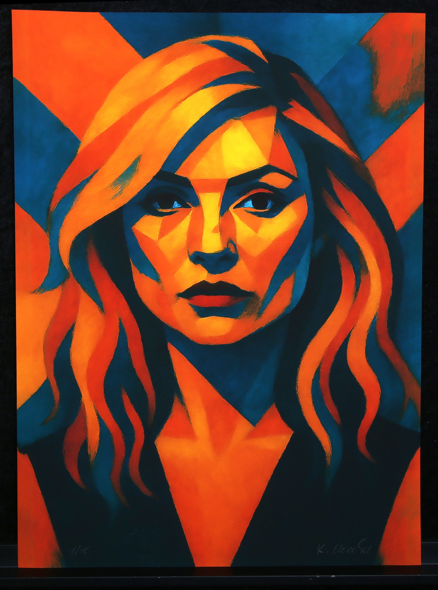 Moccha, Karmen - Debbie Harry - Giclée/Hahnemühle - signée à la main