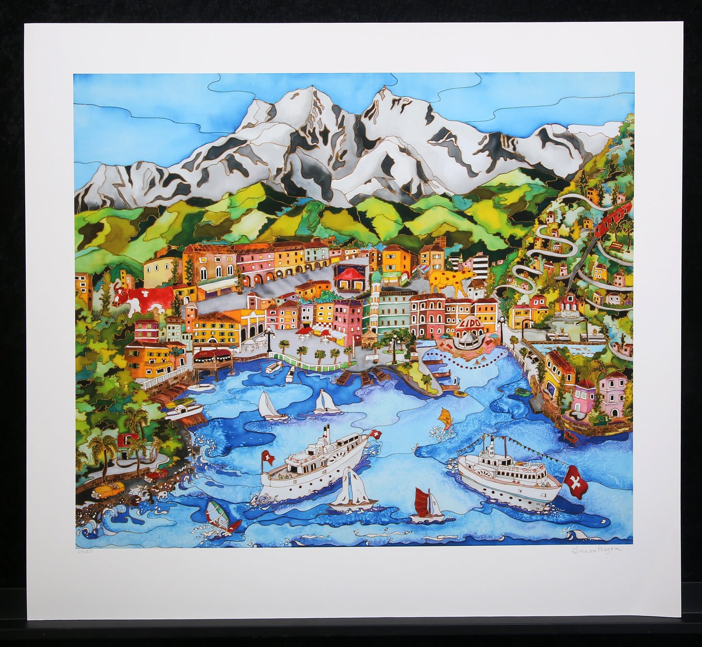 Pergola, Linnea - Lugano - Switzerland - Giclée - hand signed