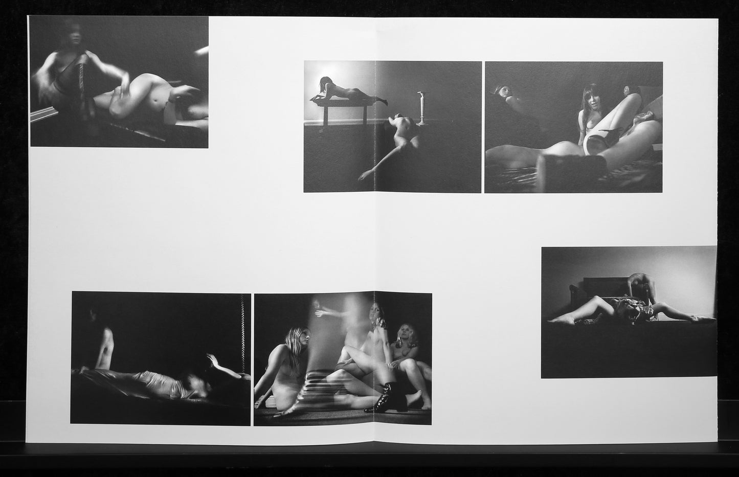 Székessy, Karin - Girls as Still Lifes - 6 Original b/w Photographs - hand signed
