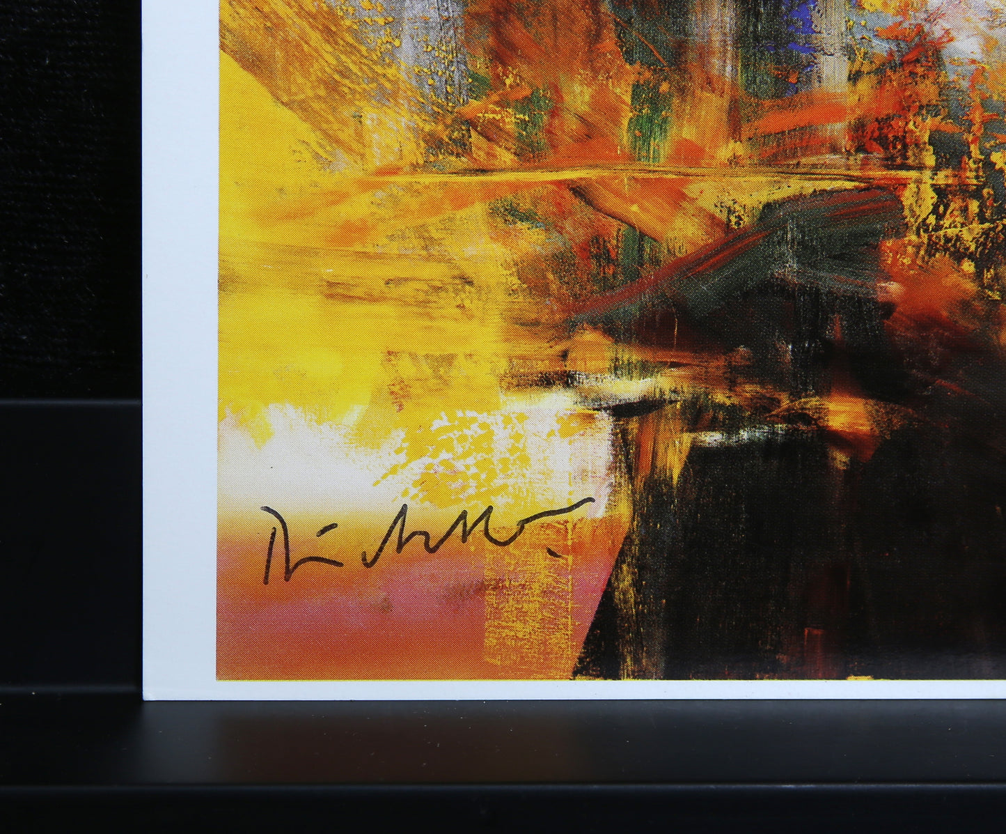 Richter, Gerhard - Claudius - Postkarte - handsigniert