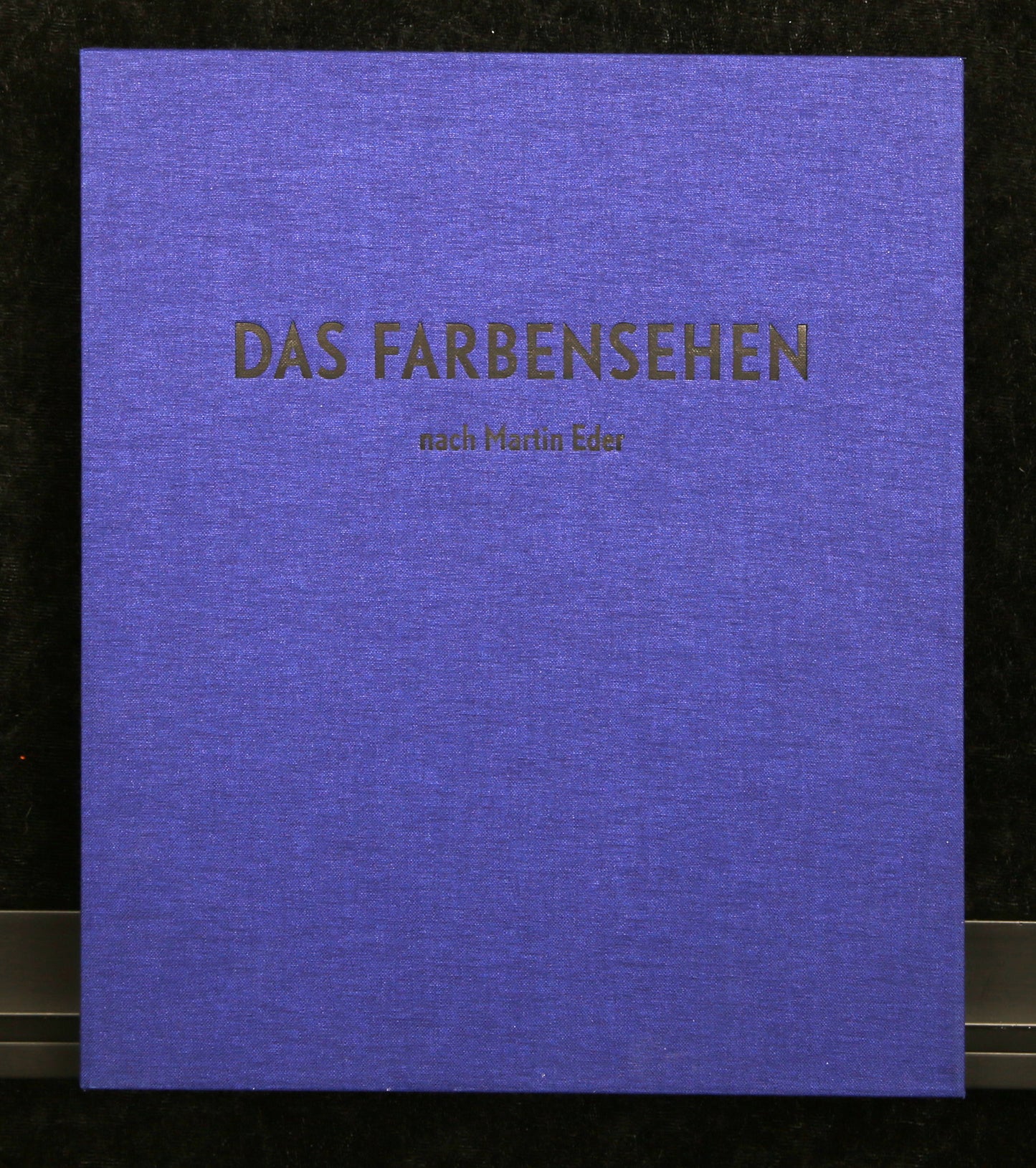 Eder, Martin - Das Farbensehen - Hypnotische Spektralinduktion - handsigniert
