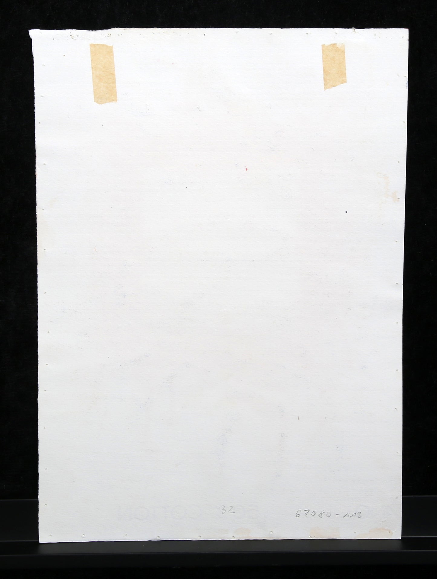 Berner, Bernd - ohne Titel - 1984 - Gouache + Kreide auf Bütten - handsigniert