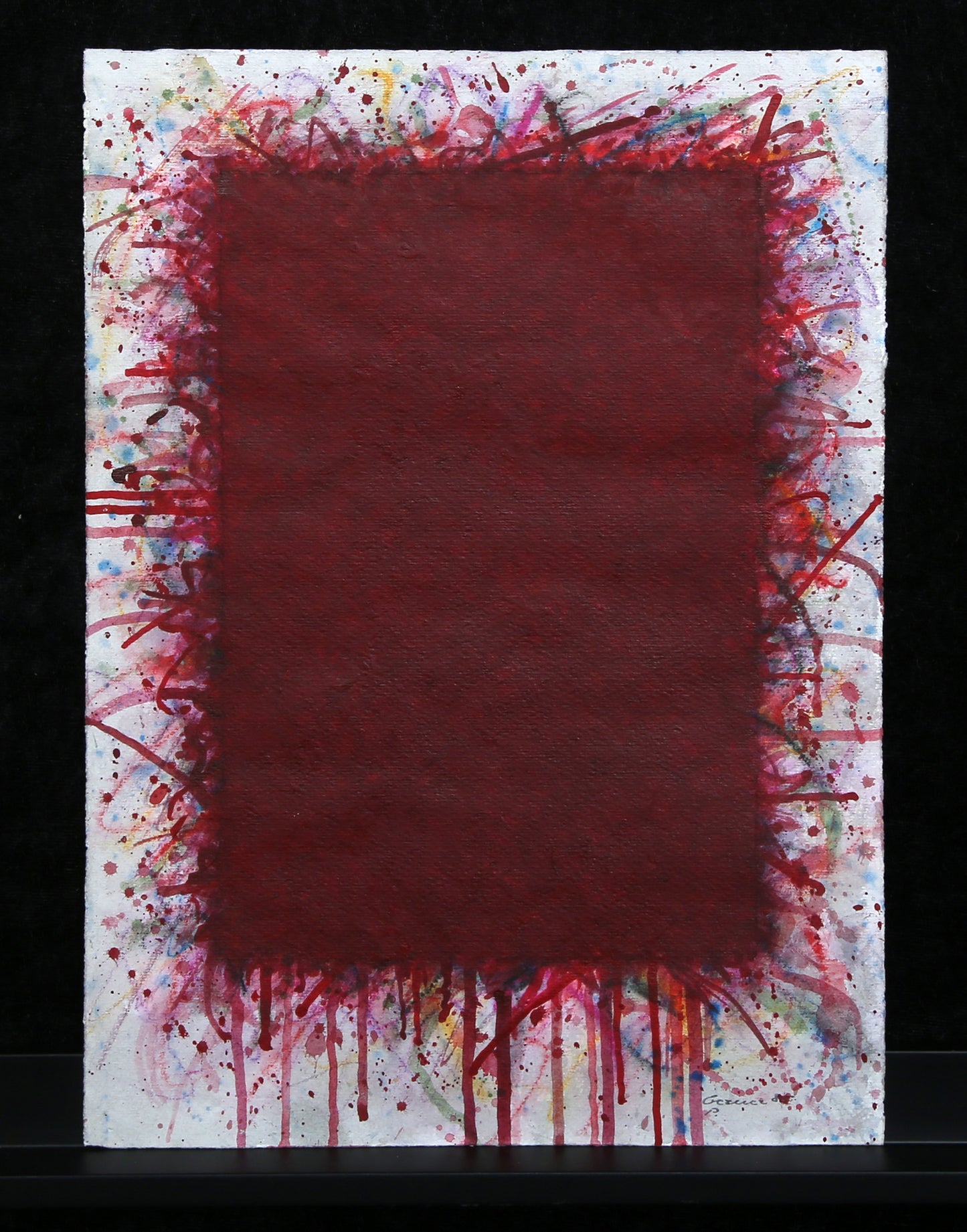 Berner, Bernd - ohne Titel - 1985 - Gouache auf Bütten - handsigniert