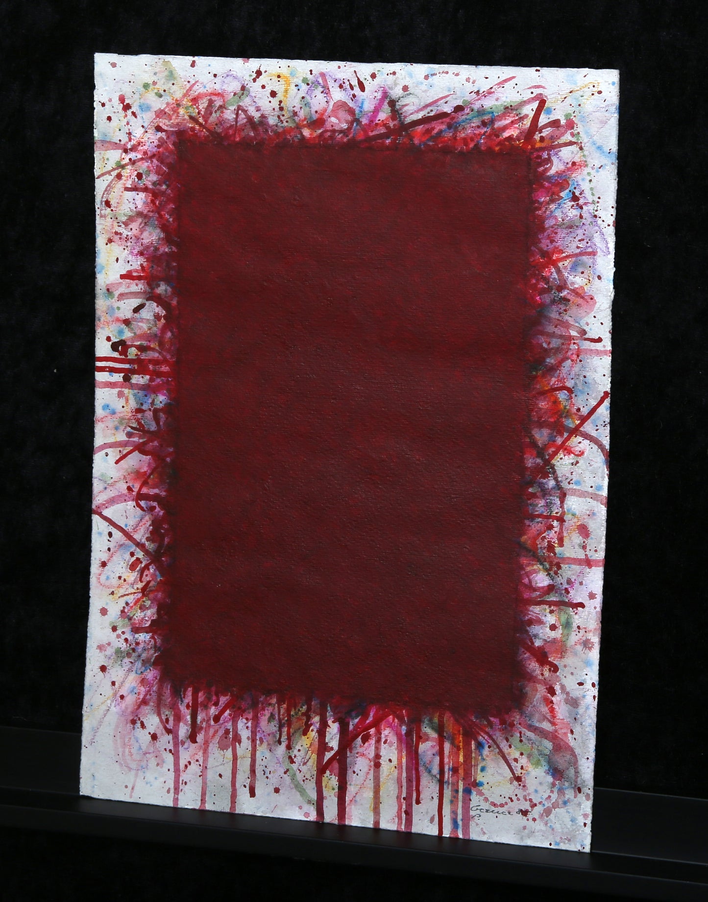 Berner, Bernd - ohne Titel - 1985 - Gouache auf Bütten - handsigniert