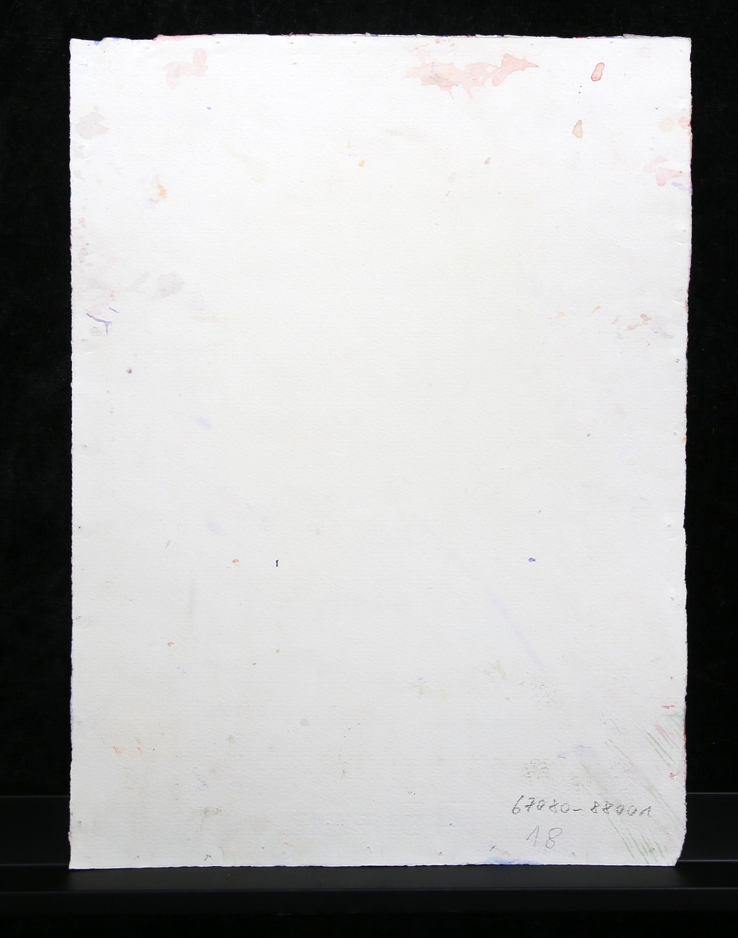 Berner, Bernd - ohne Titel - 1988 - Gouache auf Bütten - handsigniert