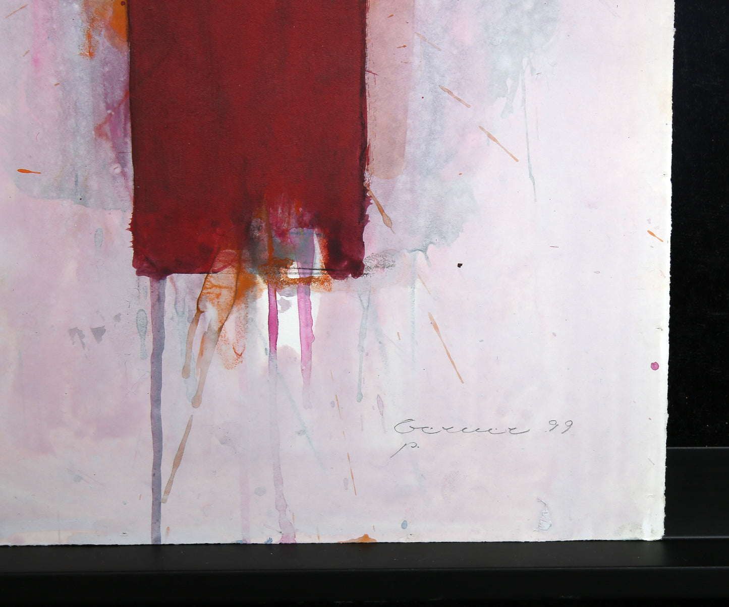 Berner, Bernd - ohne Titel - 1999 - Gouache auf Bütten - handsigniert