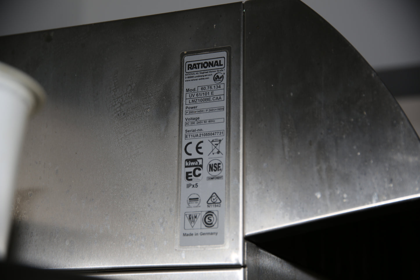 Konvektomat - 10 x 1/1 GN Rational SCC - mit Kondensationshaube
