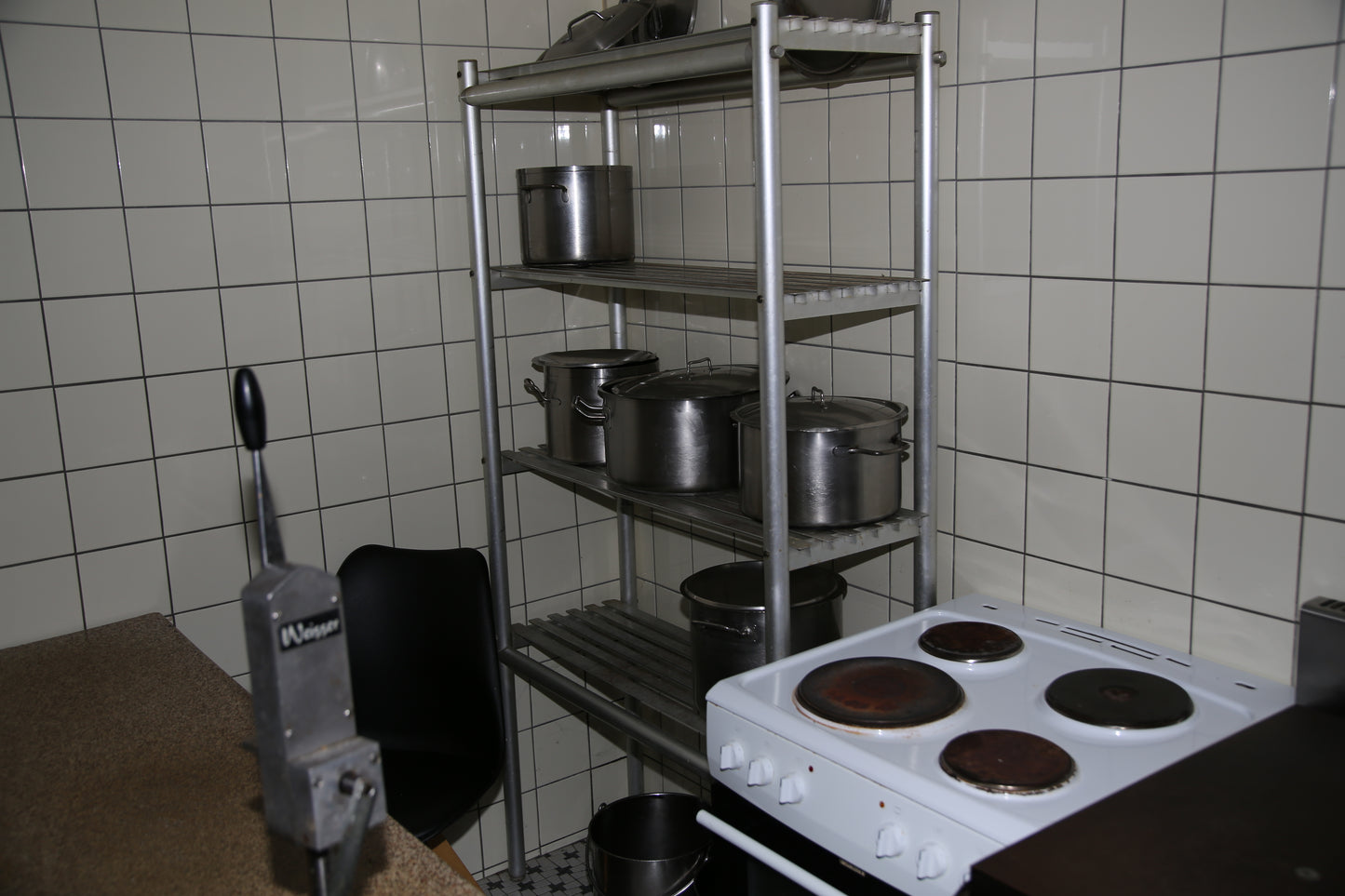 Stainless steel shelves, stainless steel trolleys - various sizes