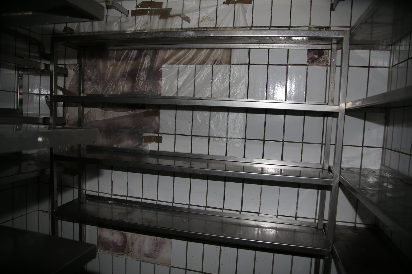 Stainless steel shelves, stainless steel trolleys - various sizes