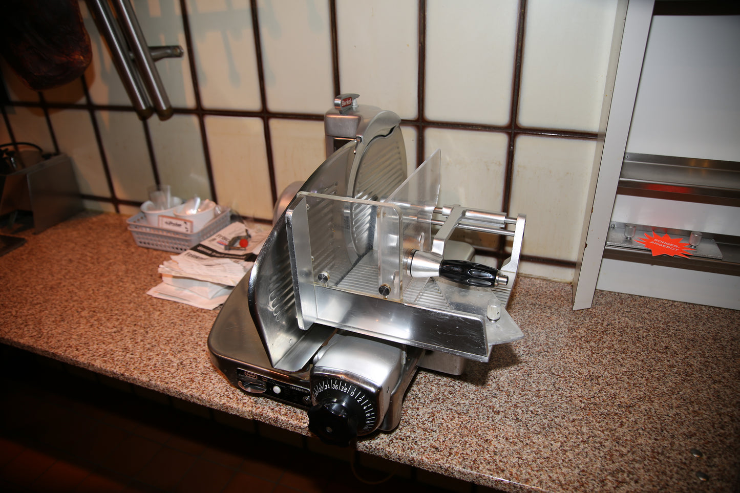Aufschnittmaschine - Berkel 834 Non CE - 2 Stück zusammen