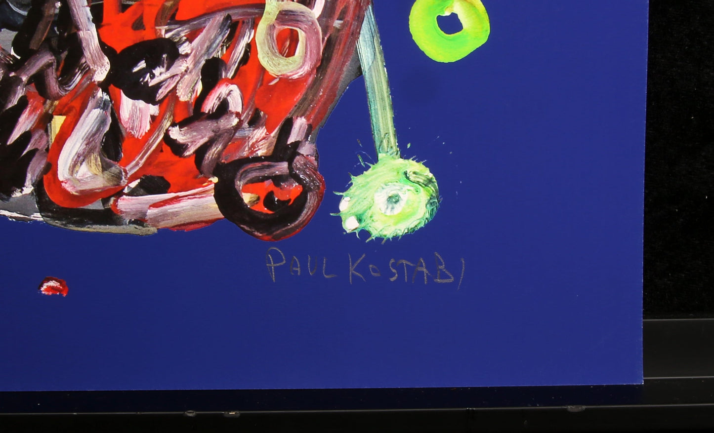 Kostabi, Paul - Fleur de Lune - Giclée sur papier coton - signée à la main