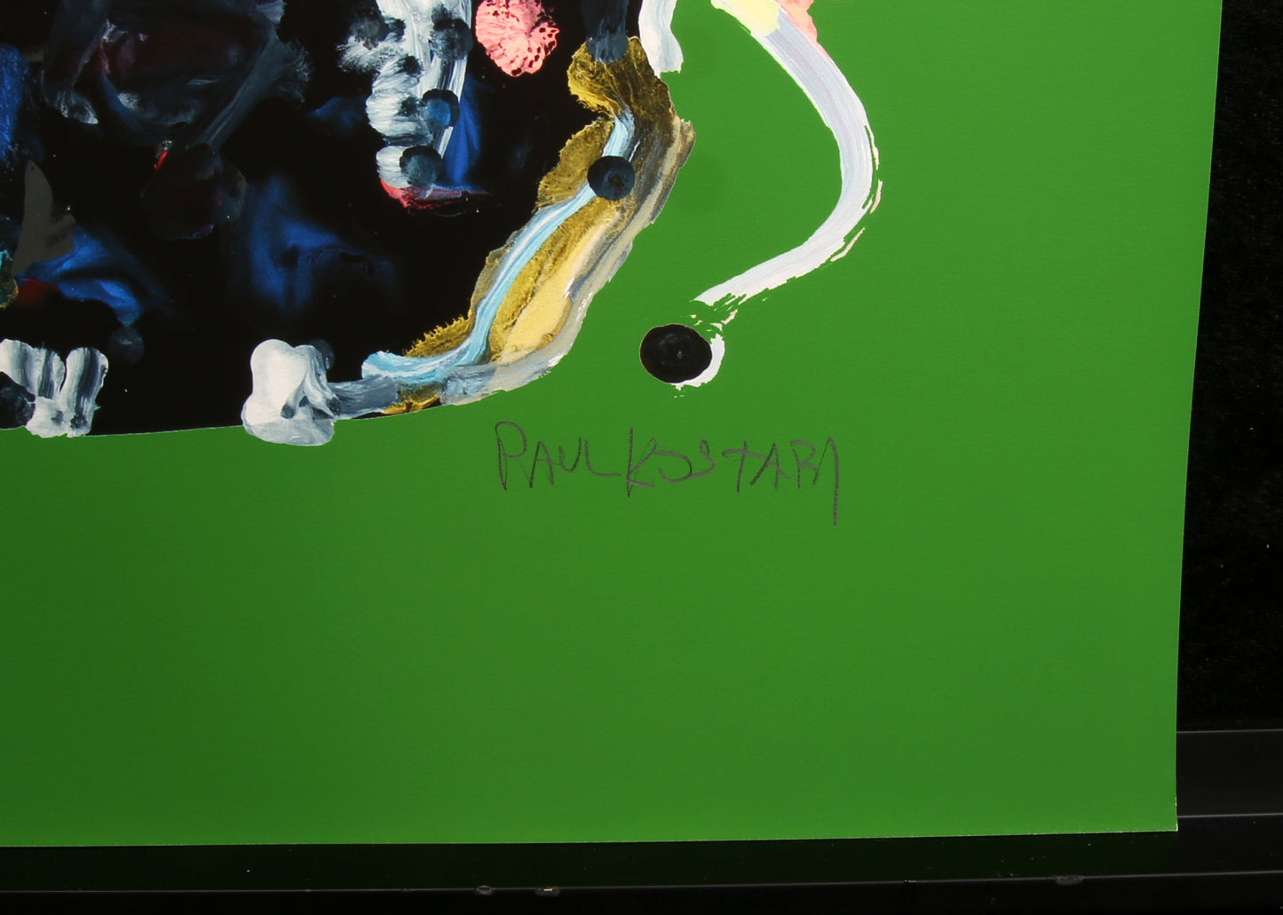 Kostabi, Paul - Primevère (vert) - Giclée sur papier coton - signée à la main