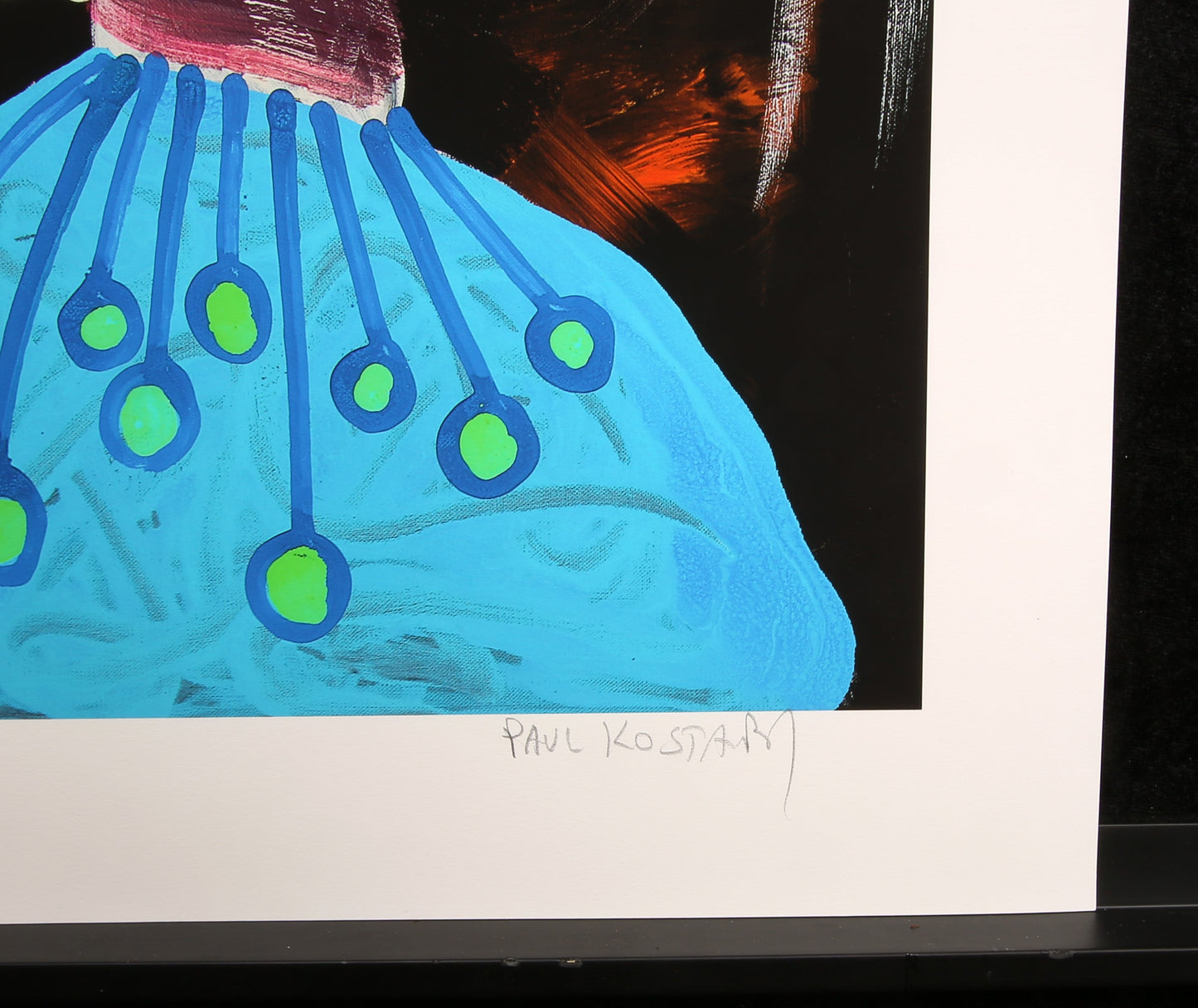 Kostabi, Paul - L'Antagoniste - Giclée sur papier coton - signée à la main