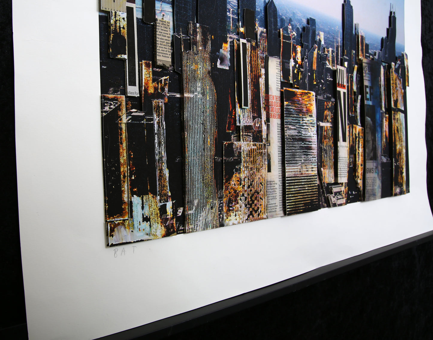 Salzmann, Gottfried - New York - 3D-Konstruktion / Hahnemühle
