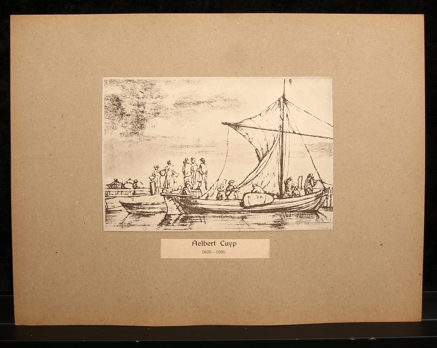 Cuyp, Aelbert - 1620 bis 1691 - Offsetlitho, holländische Meister