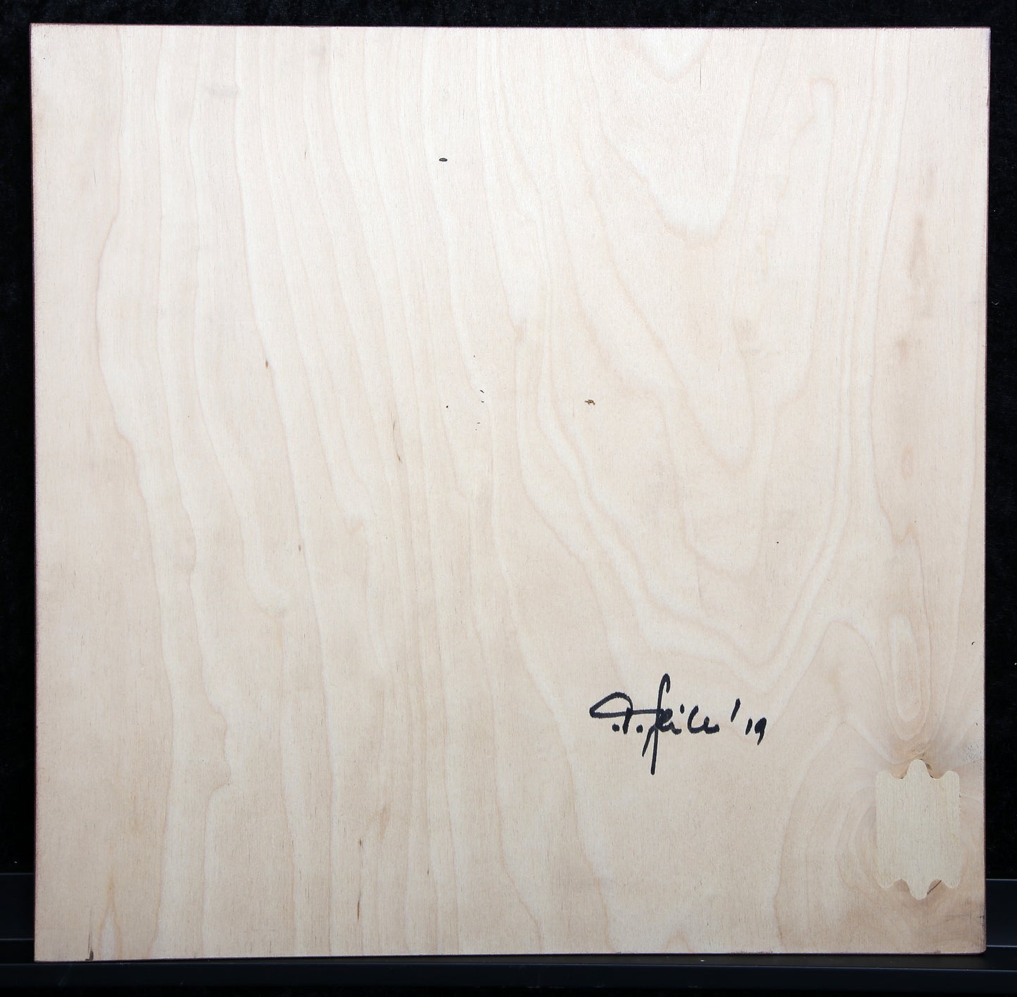 Geiler, Friedrich - Geometry XII, 2019 - Relief/Wood - hand-signed