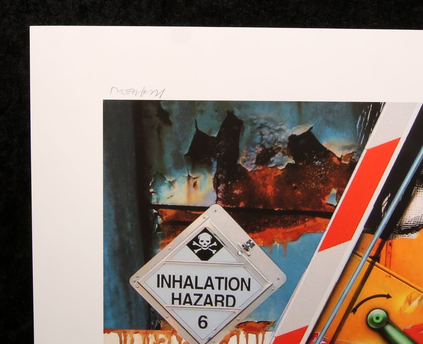 Klasen, Peter - Reve / Inhalation Hazard 6 - Giclee - auf dem Kopf handsigniert