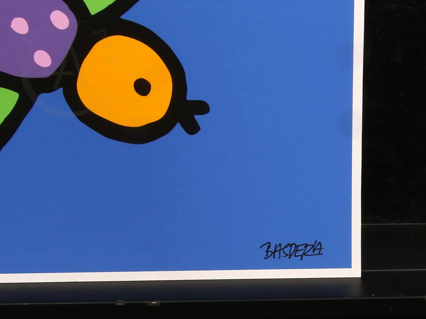 Basdera, Franz - Oiseau - Giclée - signé à la main - inscrit avec EA