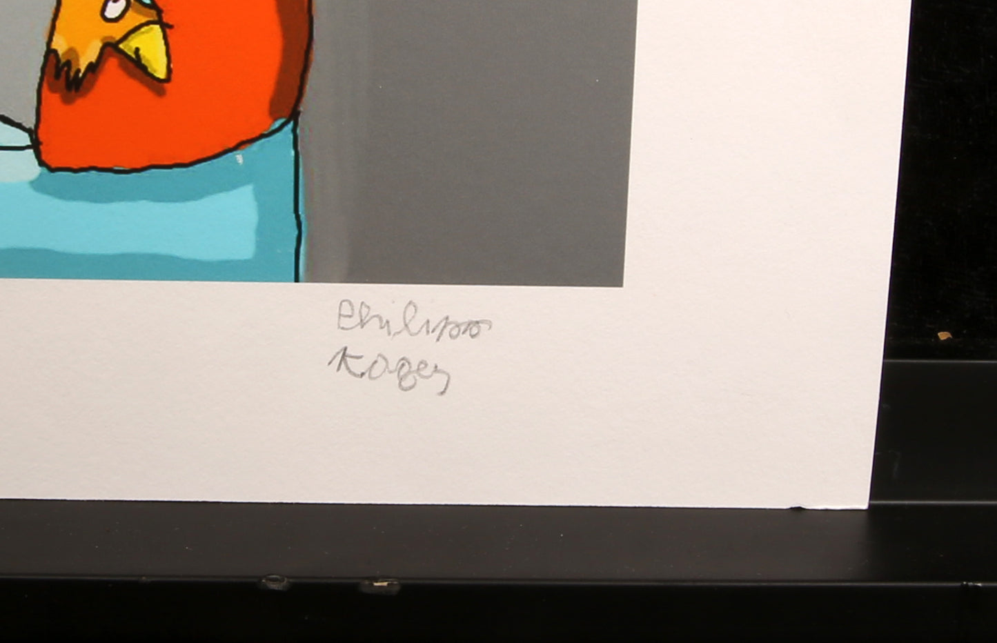 Koger, Philipp - TV - Giclée - signé à la main