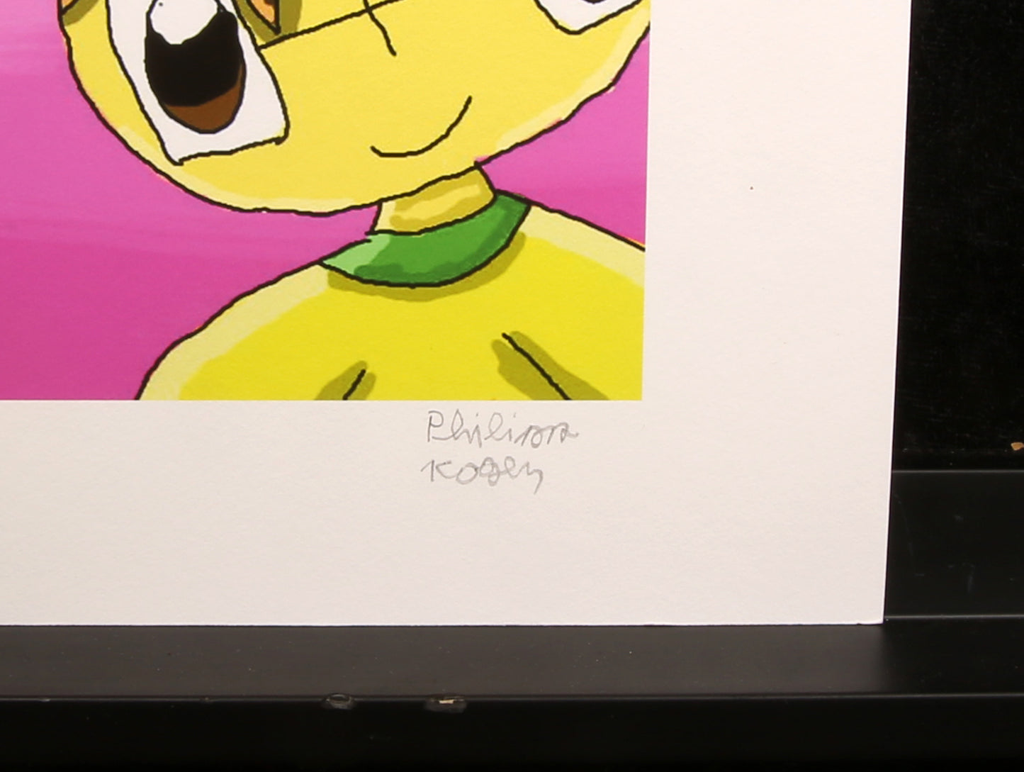 Koger, Philipp - Le temps presse - Giclée - signée à la main