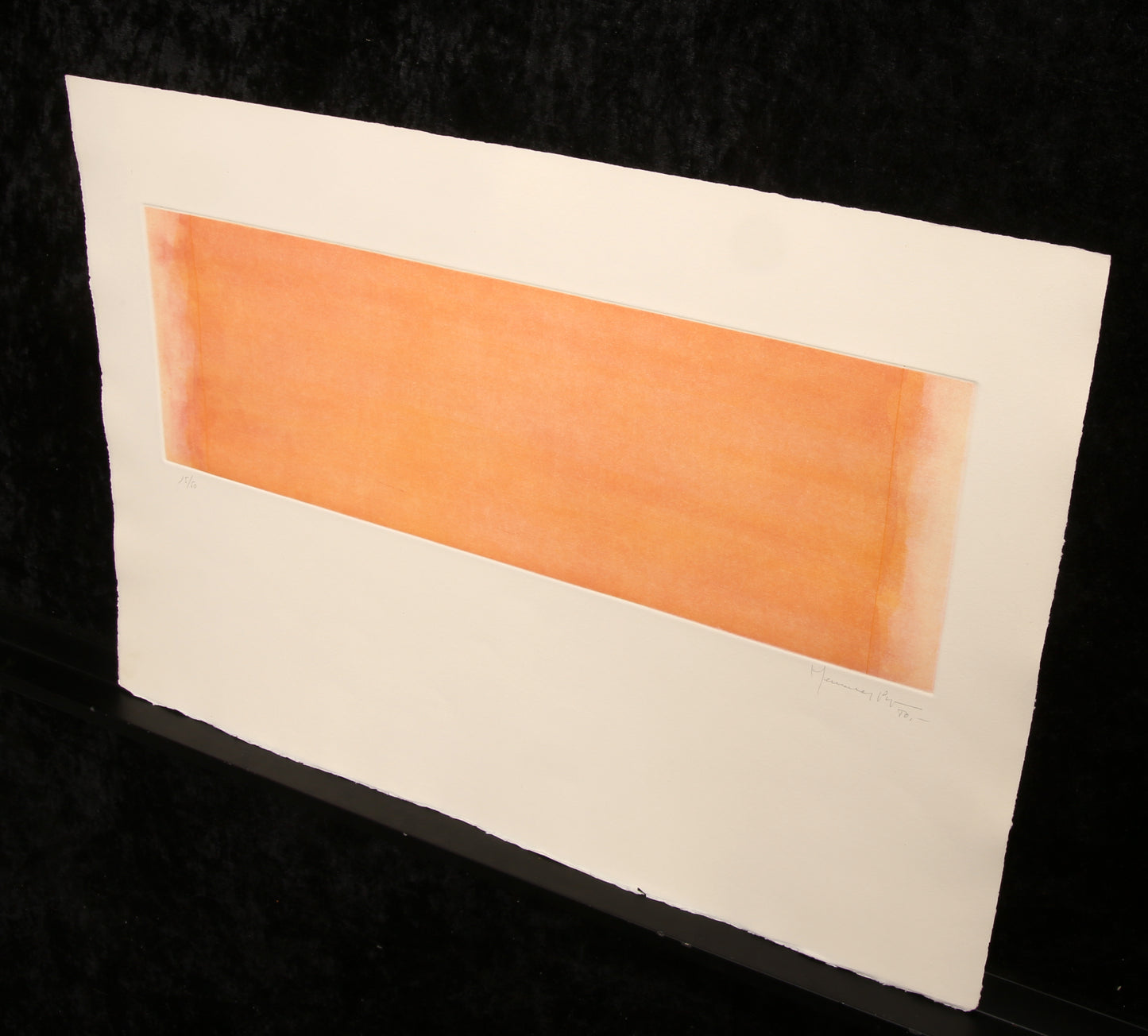 Hernandez Pijuan, Joan - HP-14 - Gravure en couleur, 1980 - signée à la main
