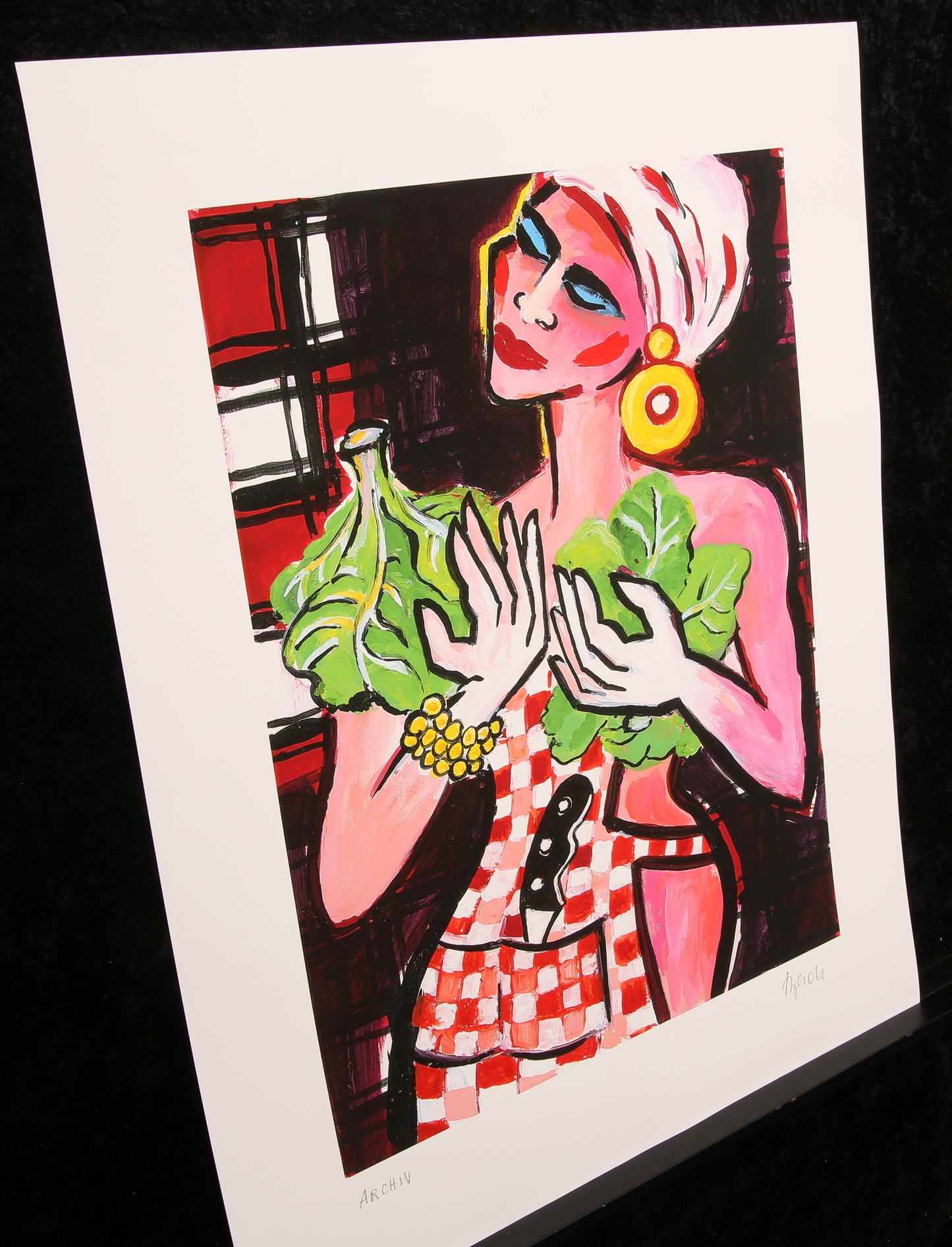 Bach, Elvira - Gärtnerin aus Liebe, 2018 - Deluxe - Giclee - handsigniert