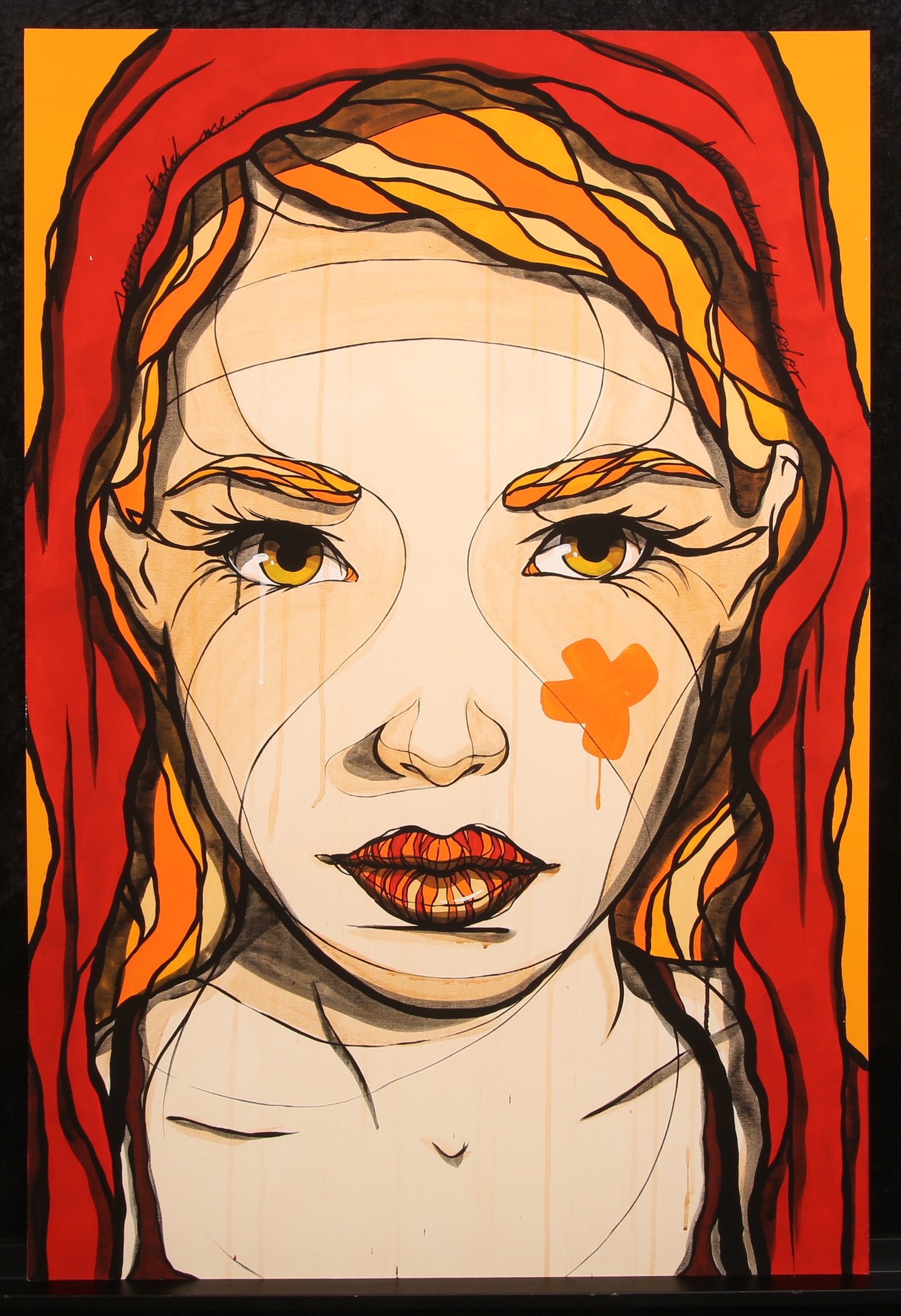 El Bocho - Love should be a color (large), 2019 - Deluxe - Giclee - handsigniert