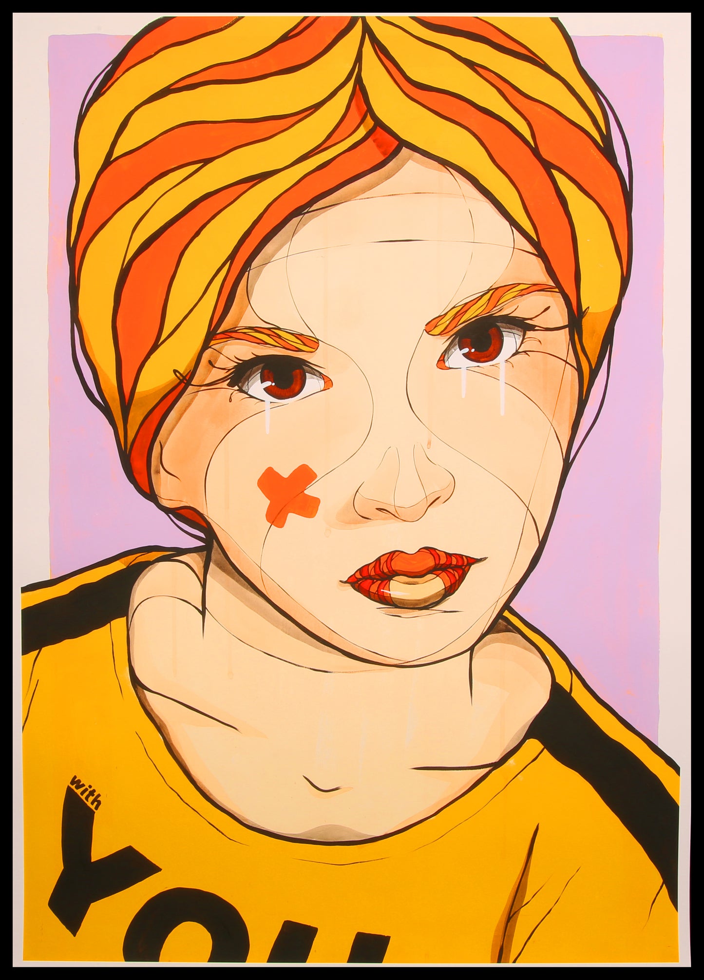 El Bocho - With You (large), 2021 - Deluxe - Giclee - handsigniert E.A.