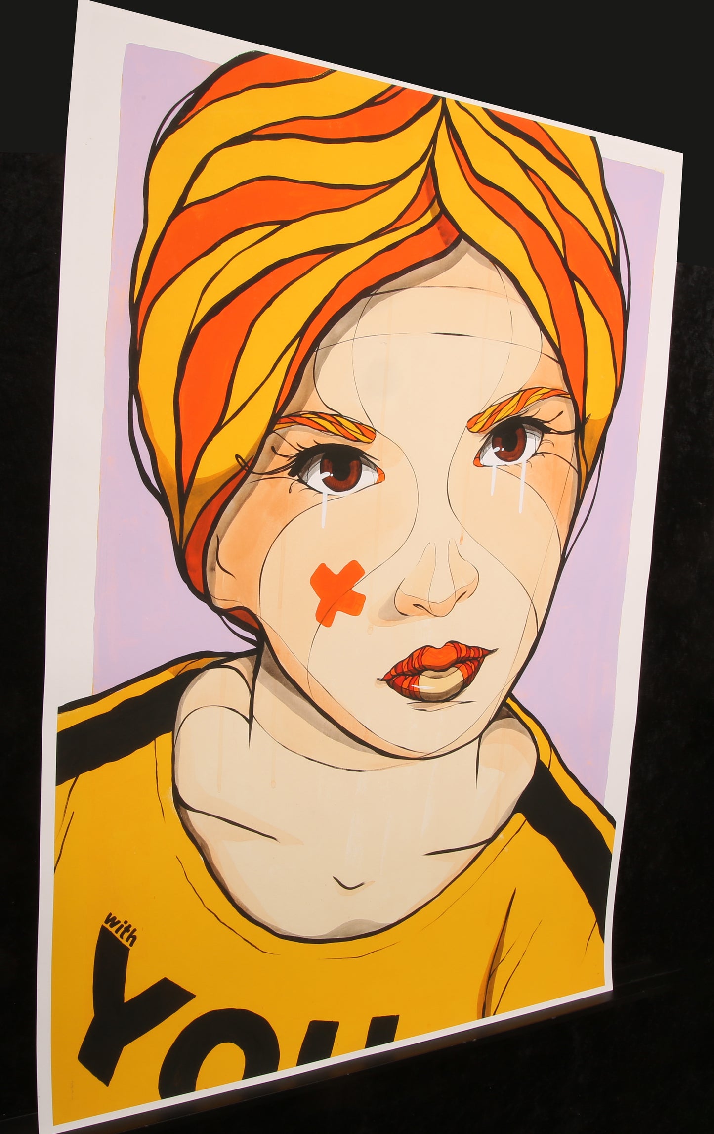 El Bocho - With You (large), 2021 - Deluxe - Giclee - handsigniert E.A.