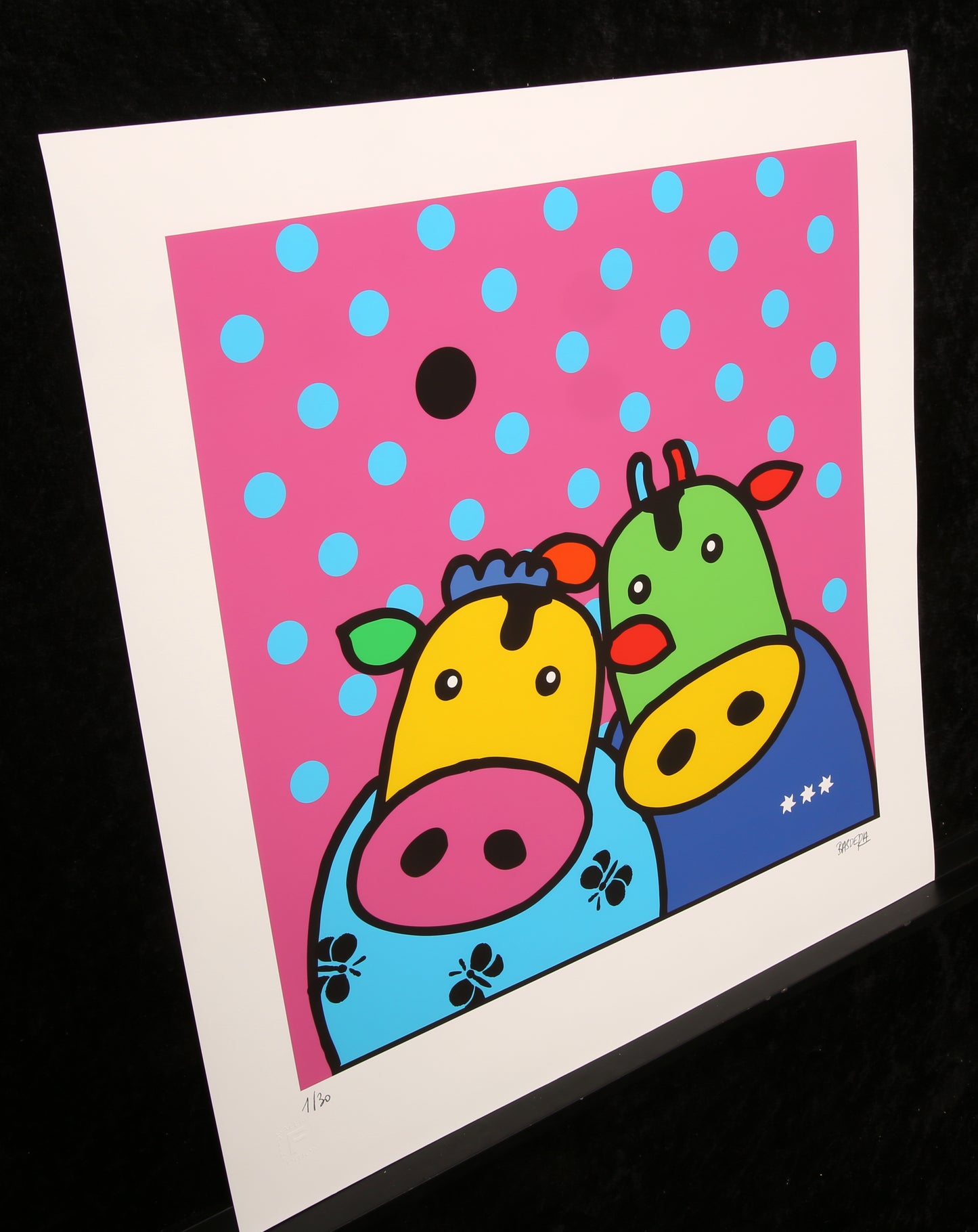 Basdera, Franz - Les Amants, 2015 - Giclée sur papier Hahnemühle - signée à la main