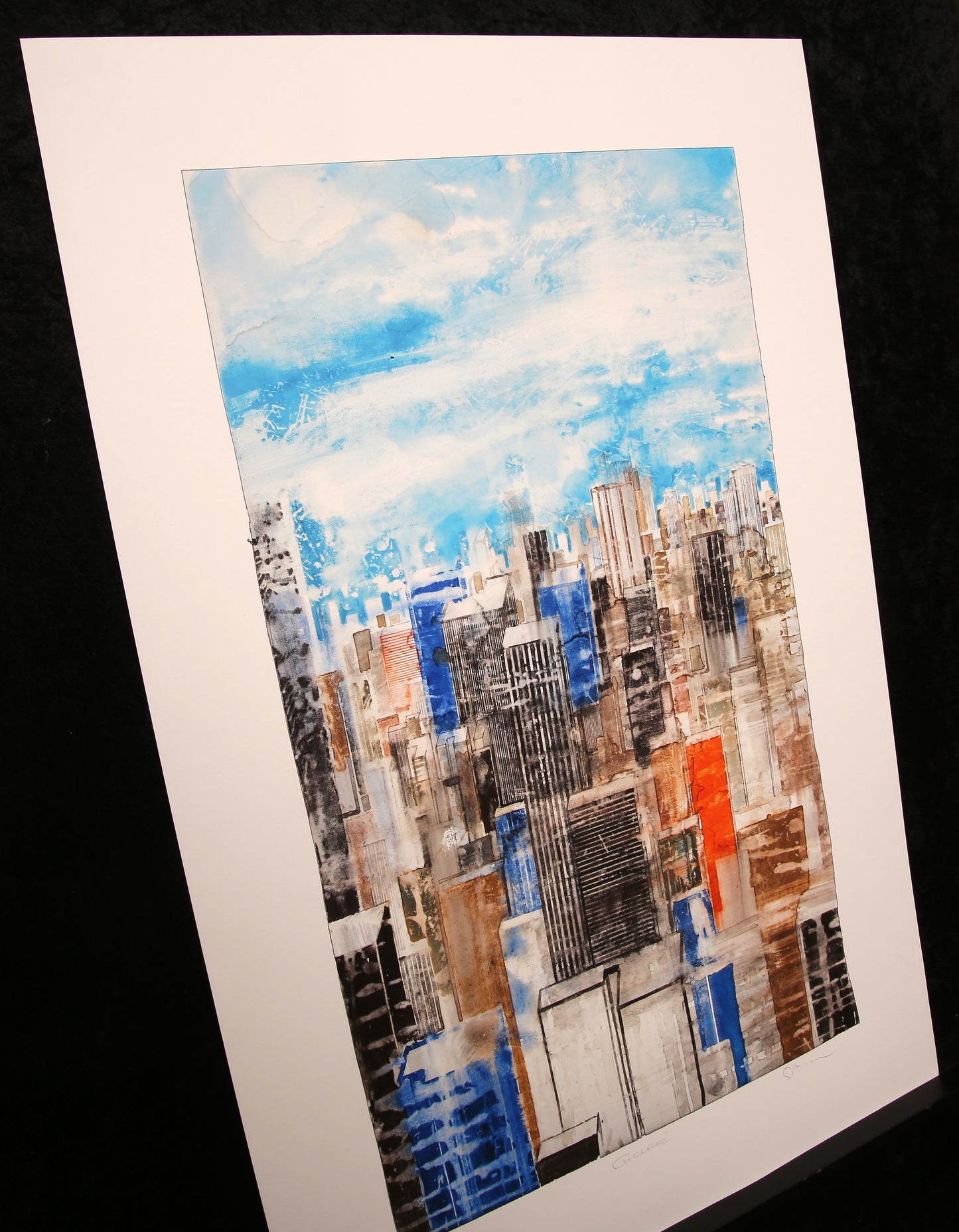 Salzmann, Gottfried - Skyscraper New York, 2019 - Giclee - handsigniert