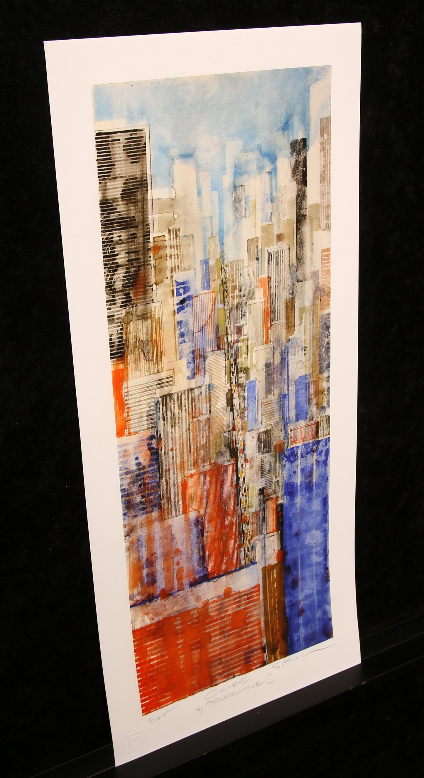 Salzmann, Gottfried - NY Perspektive II - Giclee - handsigniert