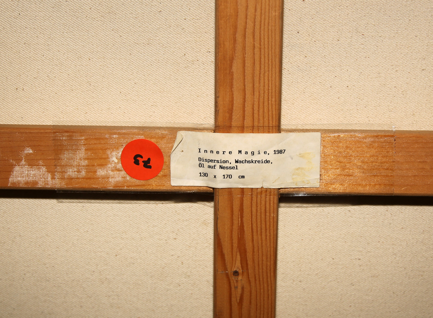 Gierke, Ursula von - Magie intérieure - Technique mixte - Huile - Signé à la main