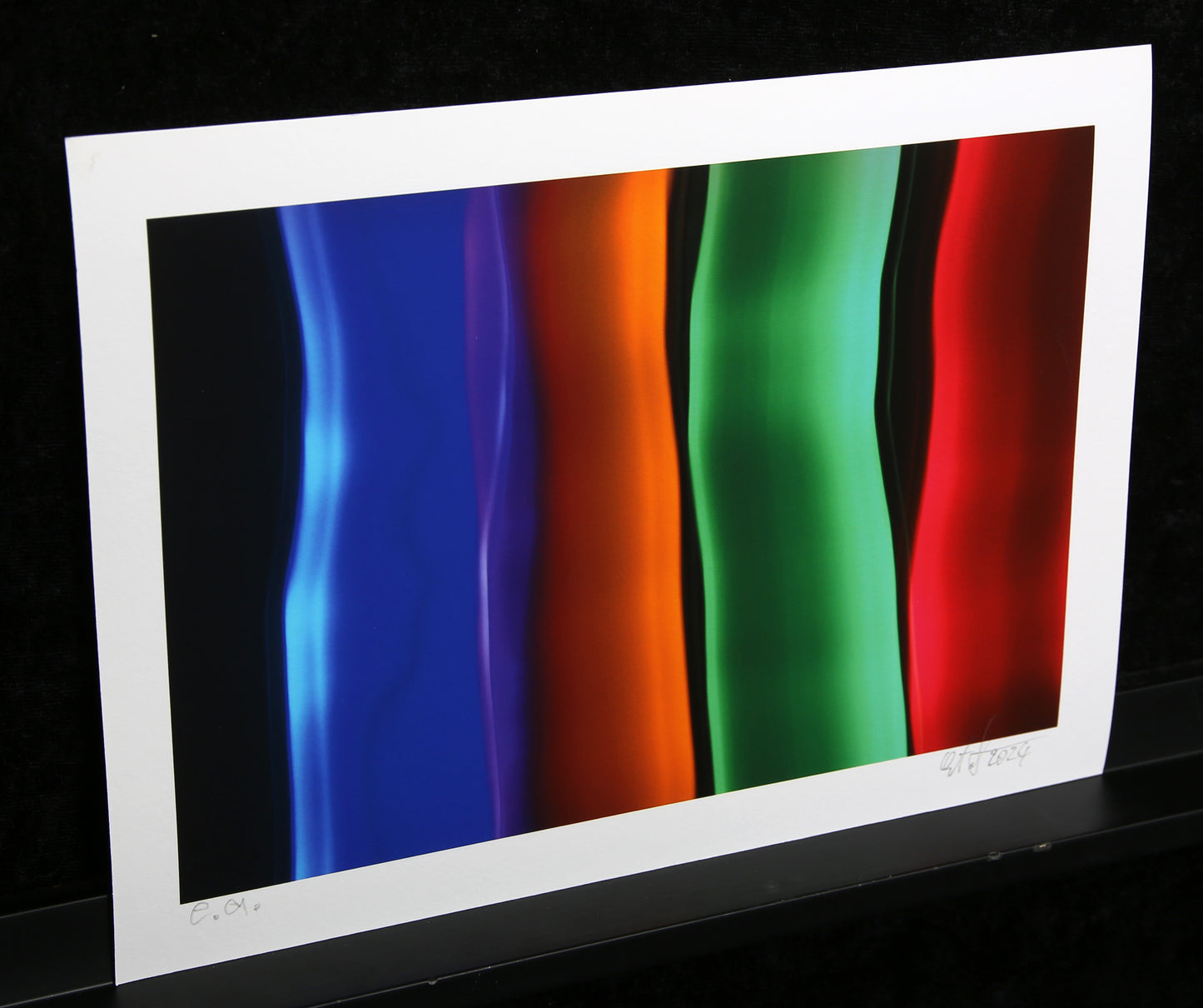 Küthe, Stephan - Lichtkomposition (24) - Foto-Gicleé/Velvet- handsigniert e.a.