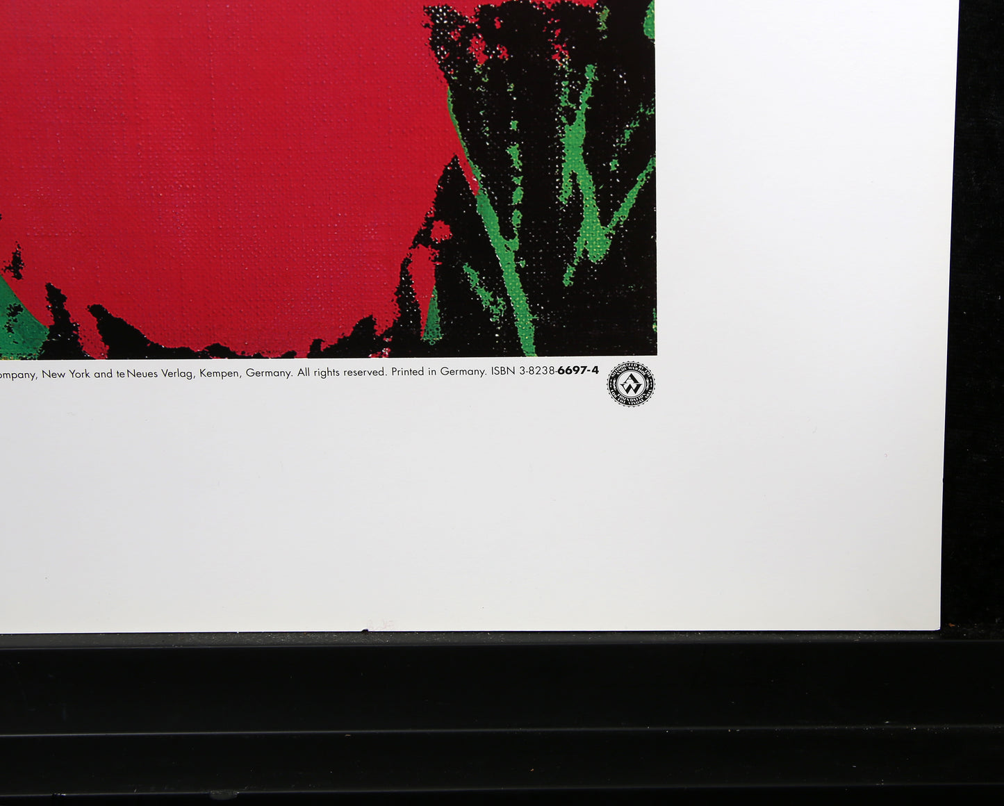 Warhol, Andy - Fleurs - d'après l'original de 1964 - Tirage d'art 90x90 cm