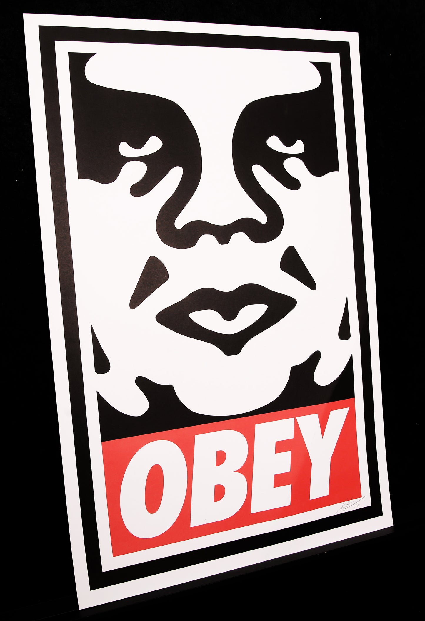 Fairey, Shepard - Obey Icon 2017 - lithographie offset/papier - signée à la main