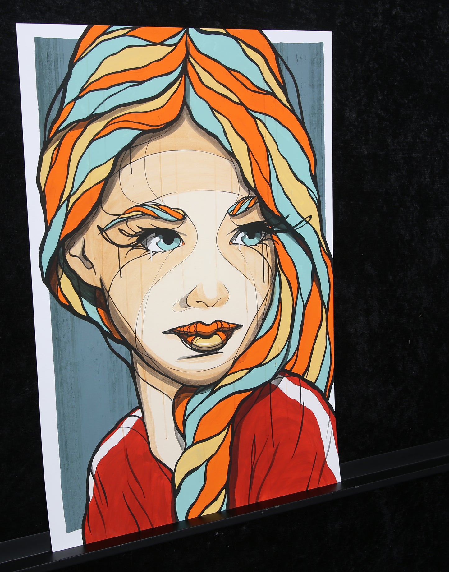 El Bocho - Portrait aus 2019 - Giclee - handsigniert