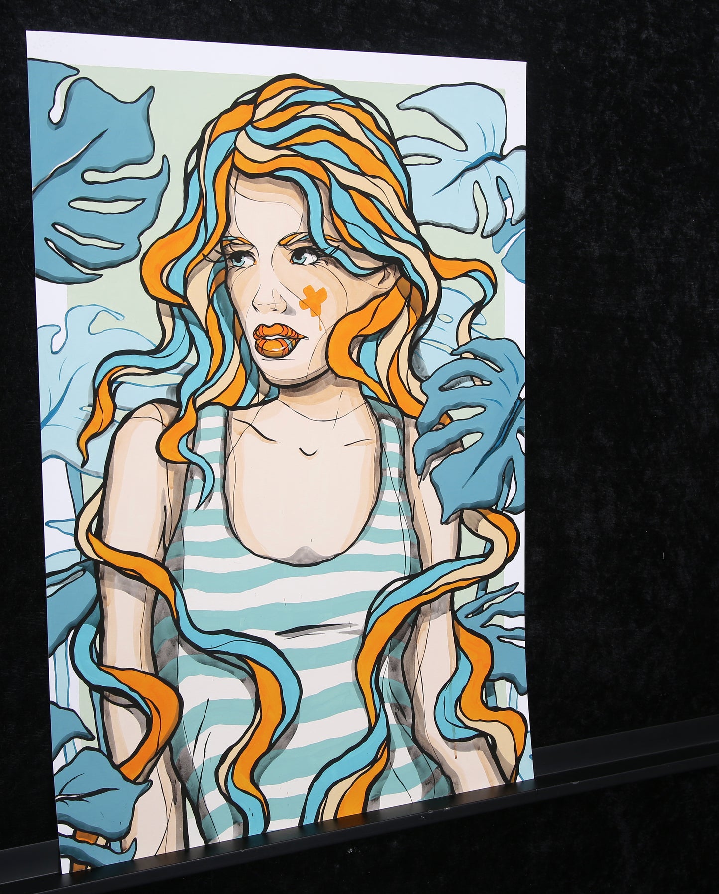 El Bocho - Wild Girl - 2019 - Giclee - handsigniert