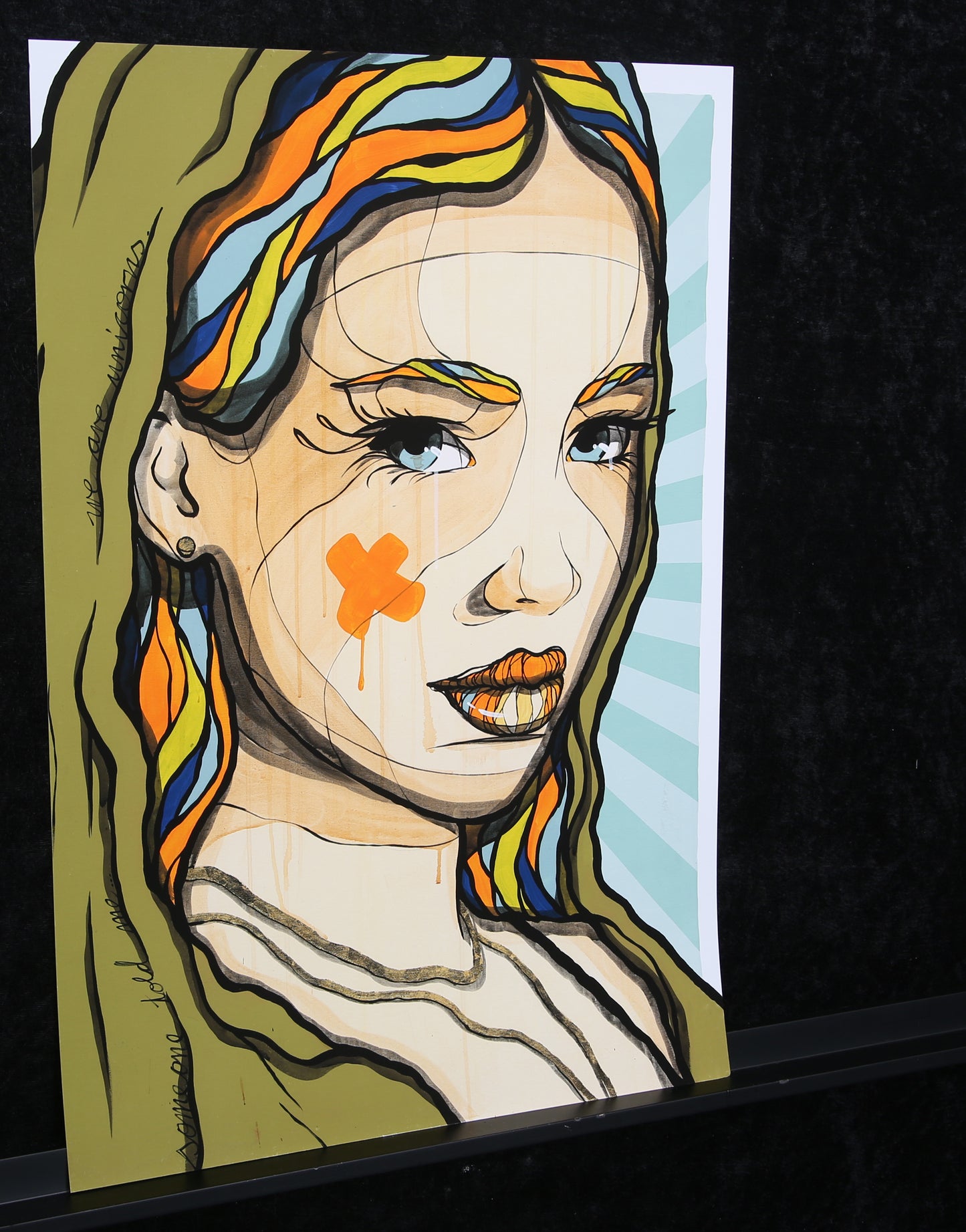 El Bocho - Someone told me ... - 2019 - Giclee - handsigniert