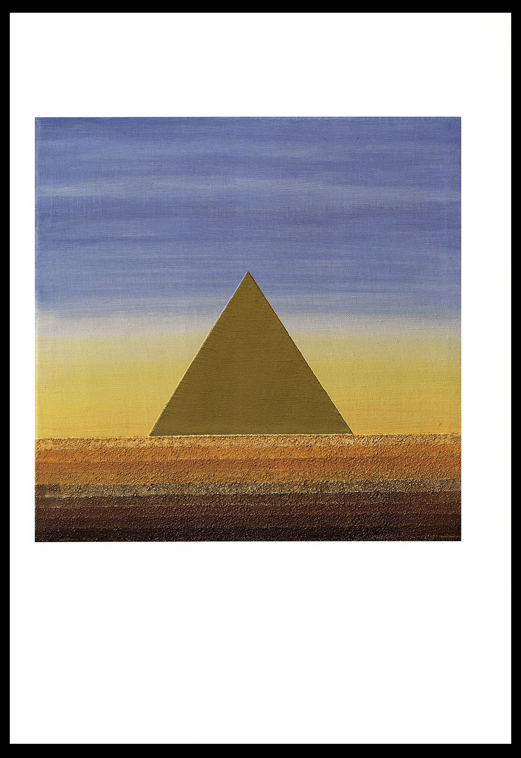 Eisenreich, Helmut - Pyramides / Jour - Lithographie offset